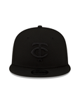 Minnesota Twins Black on Black 9Fifty Snapback