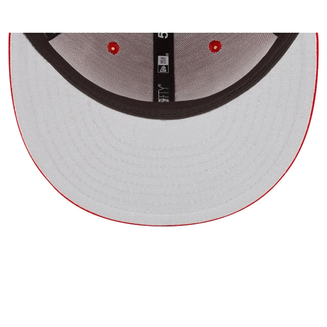 Chicago White Sox Scarlet Red White ASG Side Patch 59Fifty Fitted