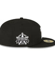 Texas Rangers Black White 1995 All Star Game Side Patch 59Fifty Fitted