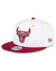 Chicago Bulls 6X Champions White Red 9Fifty Snapback