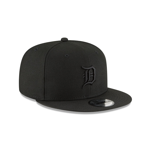 Detroit Tigers Black on Black MLB 2022 Basic 9Fifty Snapback