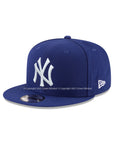 New York Yankees Royal Blue on White 9Fifty Snapback