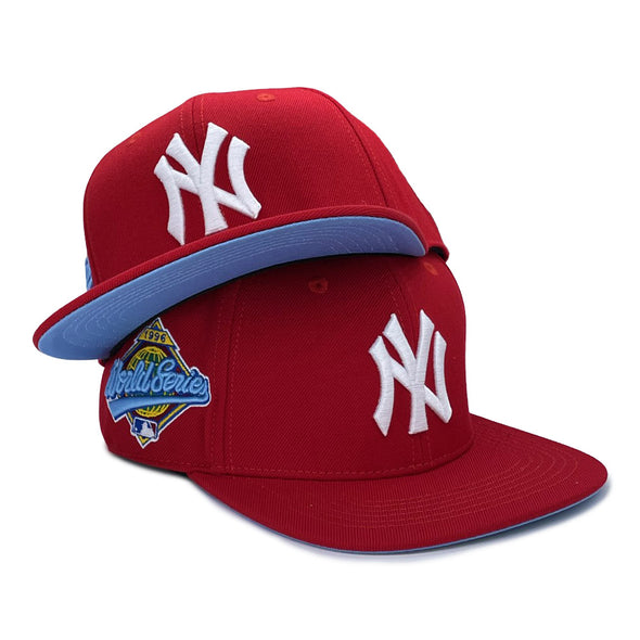 Pro Standard New York Yankees 1996 World Series Scarlet Side Patch Red Snapback